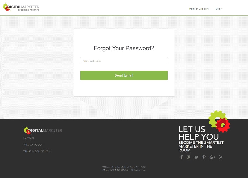 DM Forgot Password